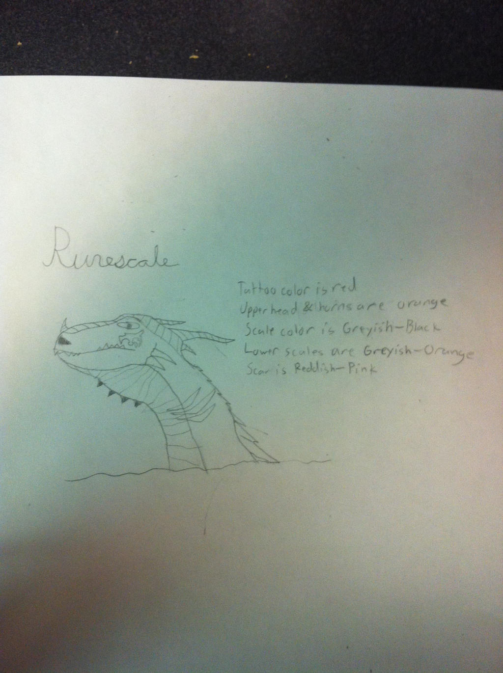 Runescale's Head by Skittles-King on DeviantArt