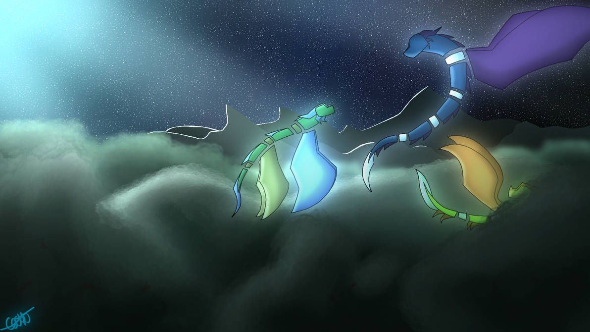 Midnight Flight by CanineThistles on DeviantArt