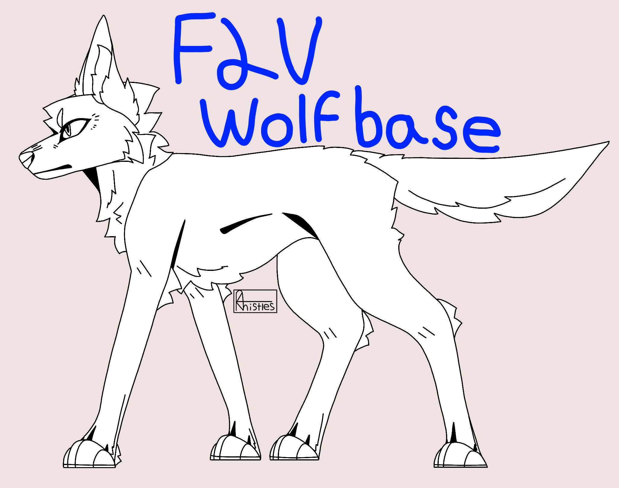 F2U Wolf Base by CanineThistles on DeviantArt