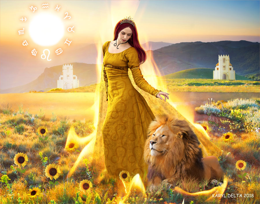 Sun in Leo by Karyl-Delta