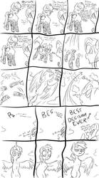 Rainbow Dash Robot Legs Comic 1