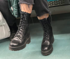 Girls gothic boots