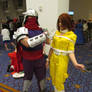 Shredder and April (Katsucon 15)