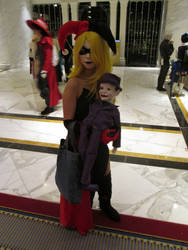 Harley Quinn and Mr. J. Doll (Katsucon 15)