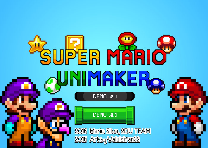 SUPER MARIO MAKER DE PC ! - SUPER MARIO UNIMAKER 