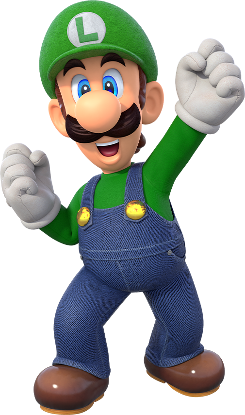 Super Mario Party Luigi Render by Waluigifan32 on DeviantArt