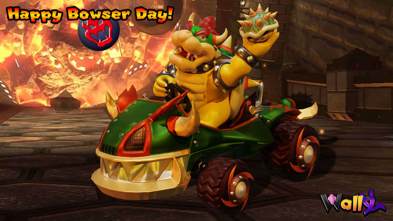 Bowser is cute! 💚 on X: Bowser 3D render for Mario Kart Tour   / X