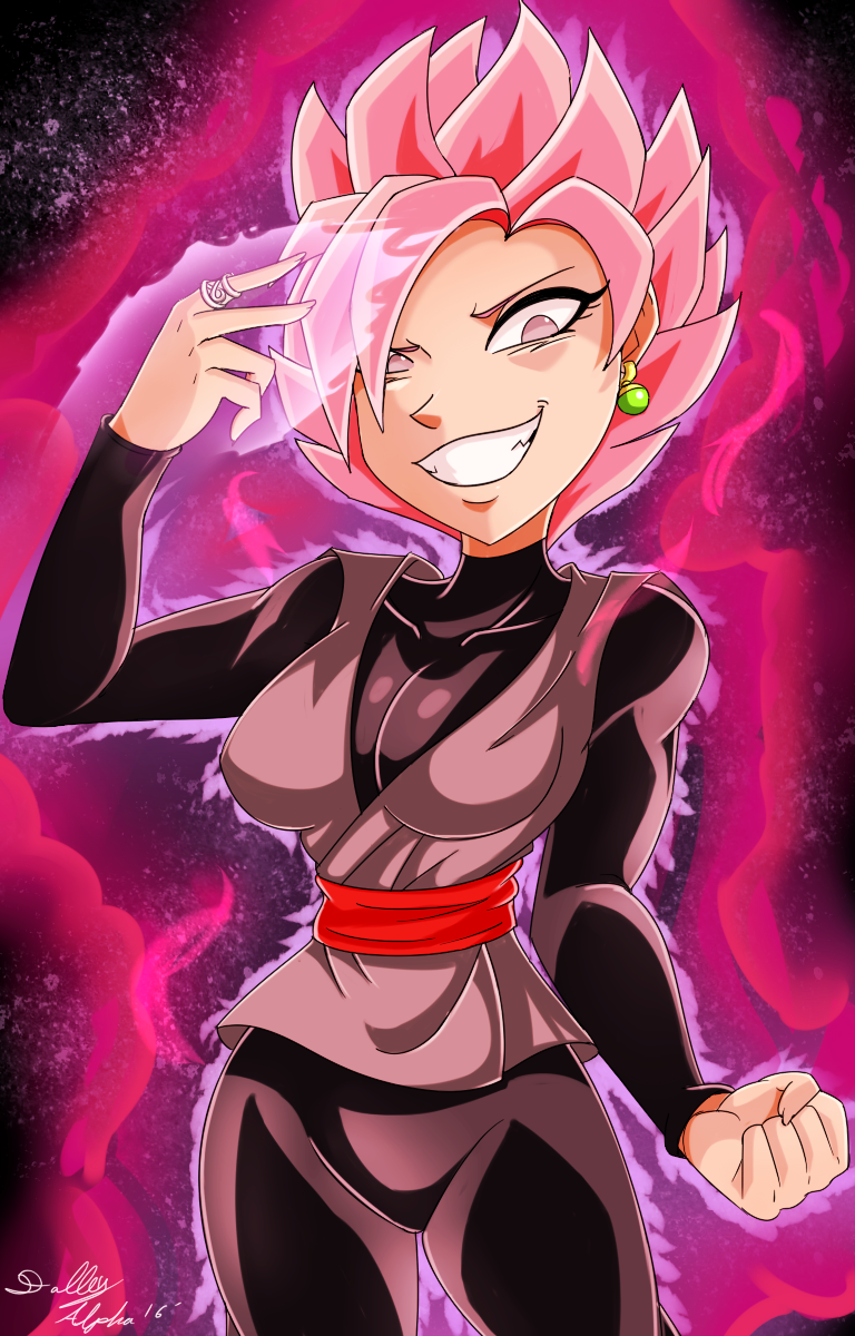 Black Goku Rose (Gender bender)