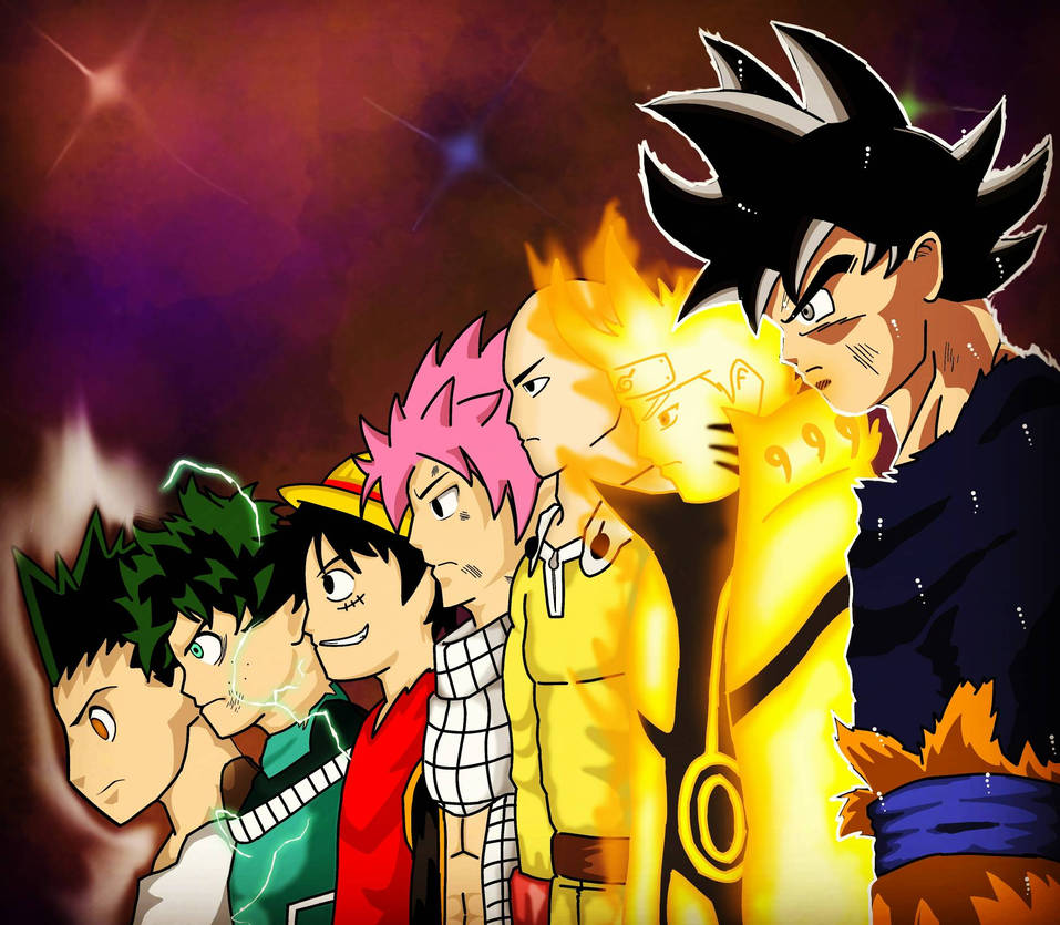 Anime Squad by Sineyas on DeviantArt