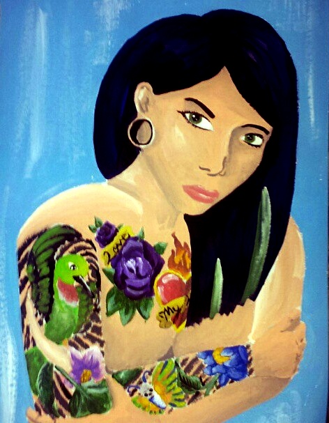 Tattoo Girl 1