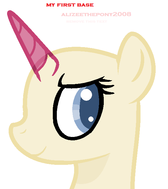 Mlp Head Base by alizeethepony2008 on DeviantArt