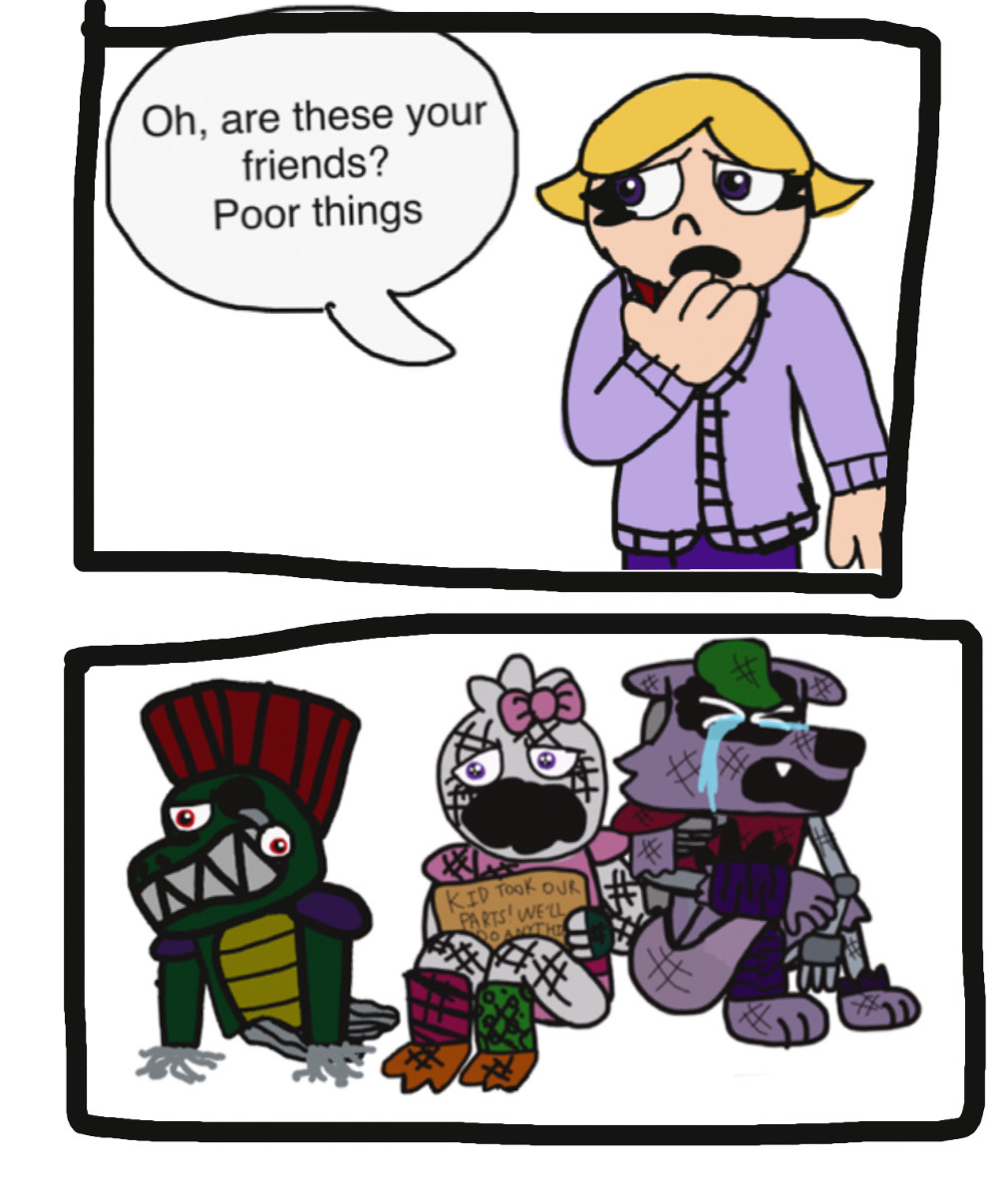 FNaF SB post-Ruin comic by RoxanneWolfLover88 on DeviantArt