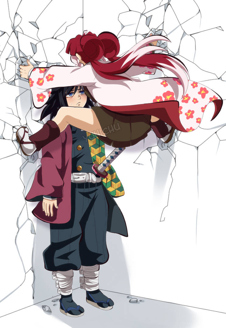 Kny Oc Giyuu X Tsubaki By Yuhichu On Deviantart