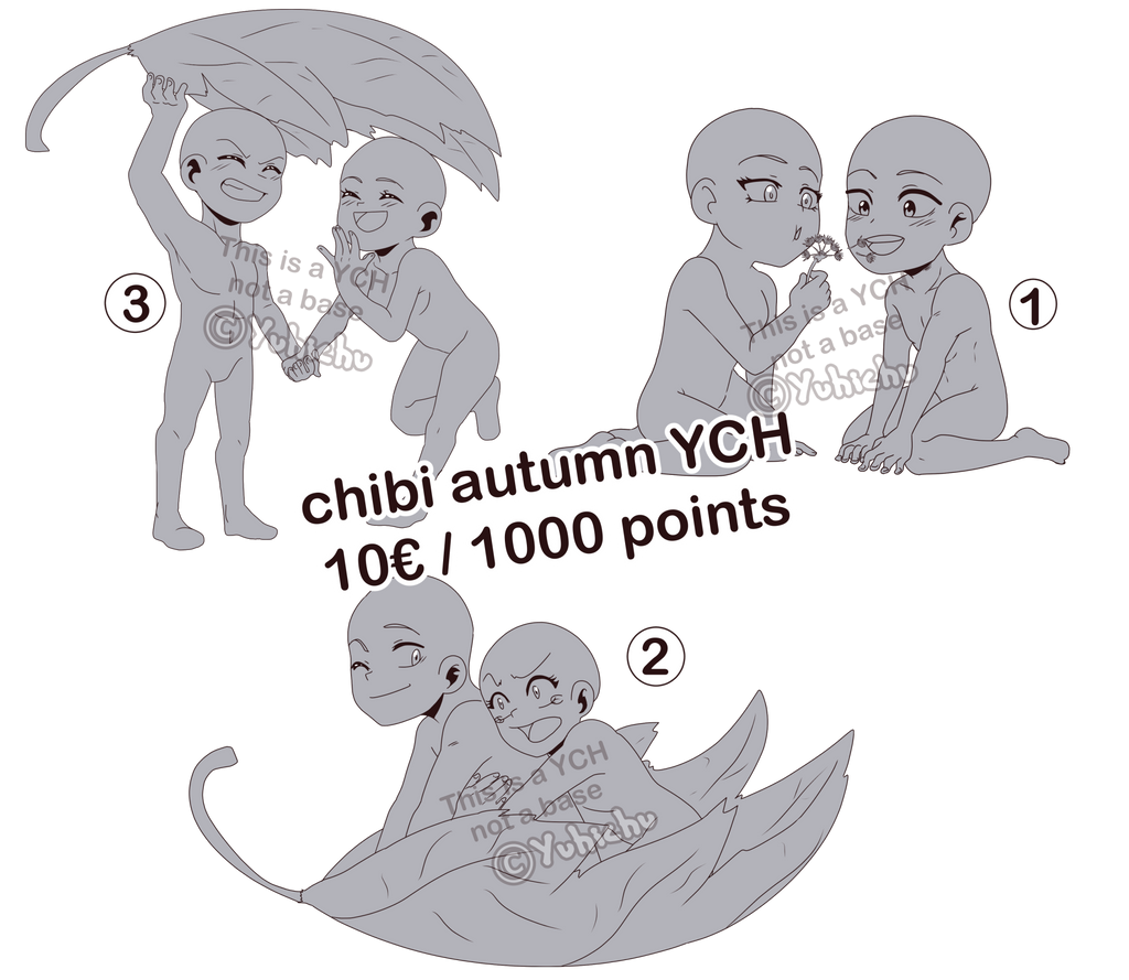 Autmn Chibi YCH| Chibi Autumn (CLOSED) by Yuhichu on DeviantArt