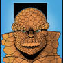 The Thing Fantastic Four Colored By Rcknp