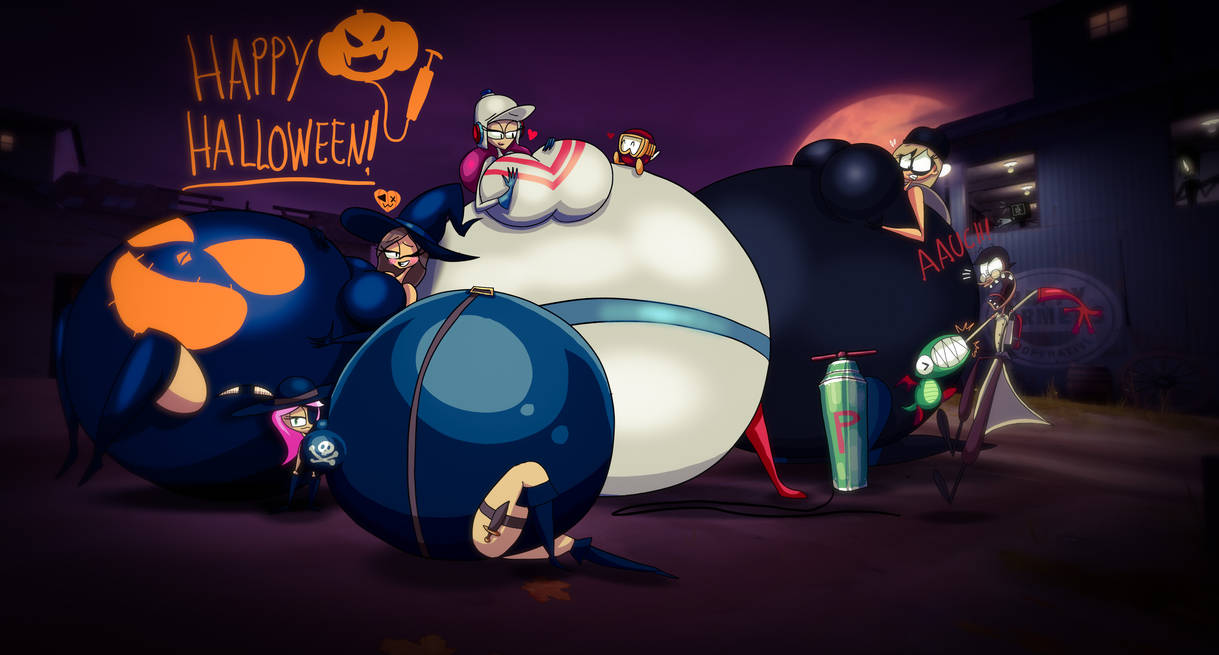 Jingry Halloween Balloon Bluewings Night by JingryBluewing on DeviantArt