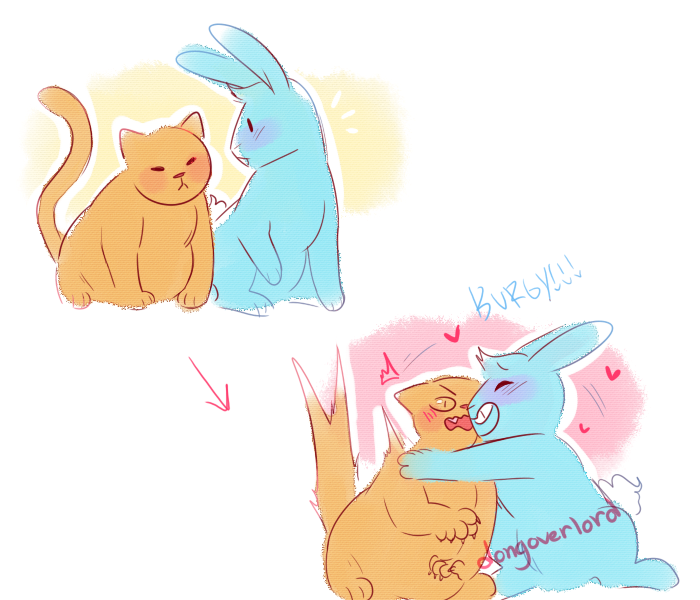 Rabbit And Cat pt. 2