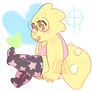 alphys in thigh highs