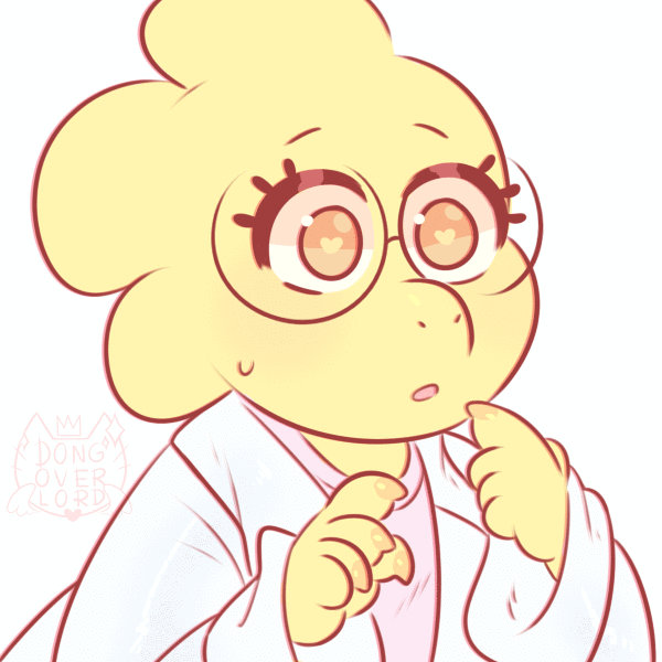 happy alphys by dongoverlord on DeviantArt