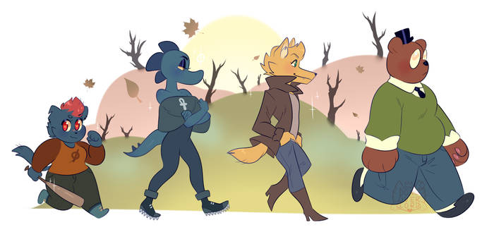 night in the woods [ background ]