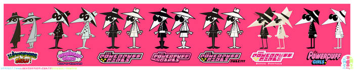 Powerpuff Girls-styled Spy vs. Spy