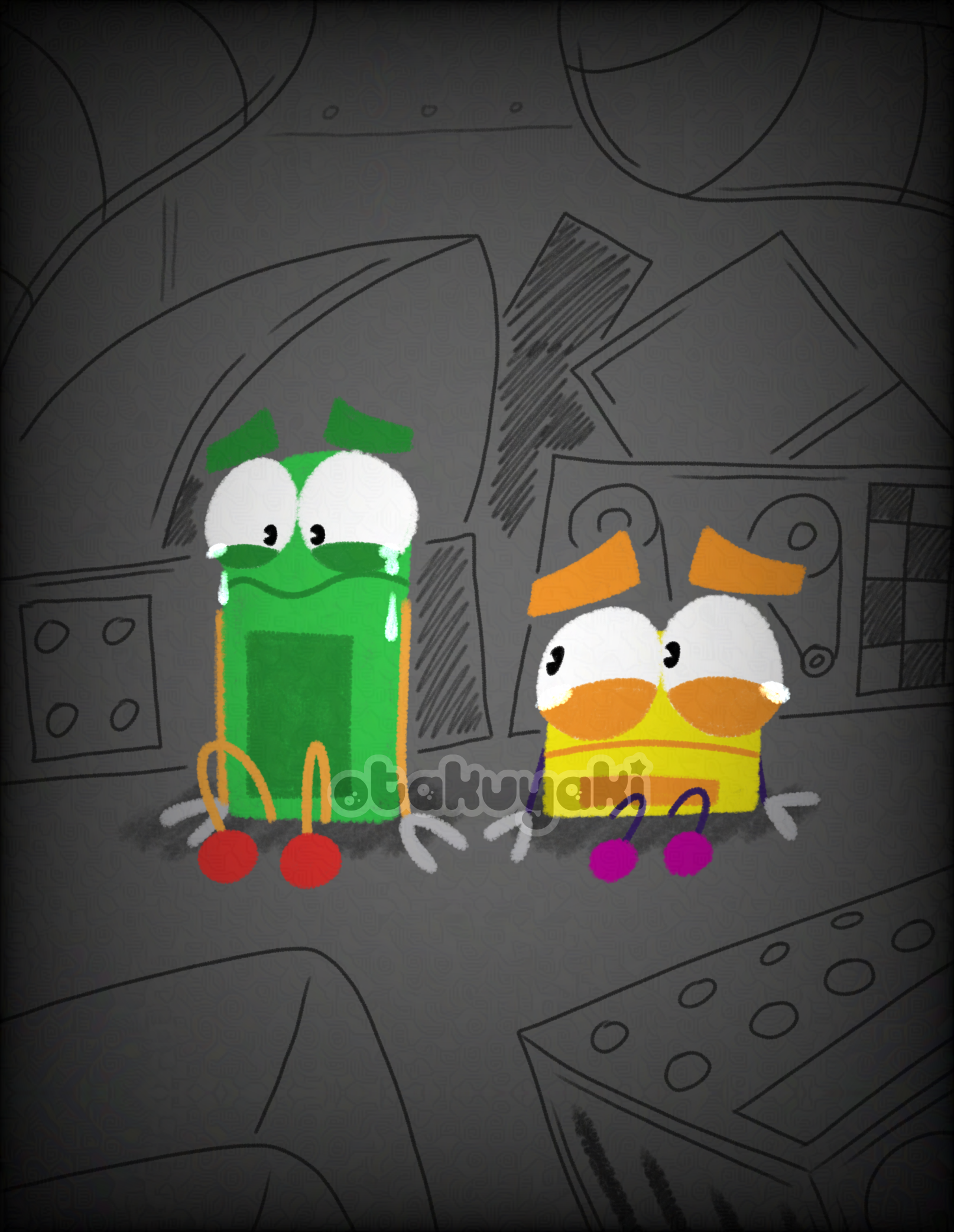 Cbeebies Stuck Stuck Together by Adrielle-Akuryo on DeviantArt