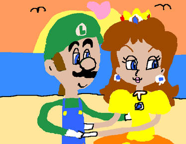 Daisy and Luigi:Sunset