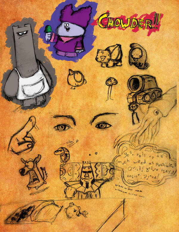 chowder sketch by Rosstopher86 on DeviantArt