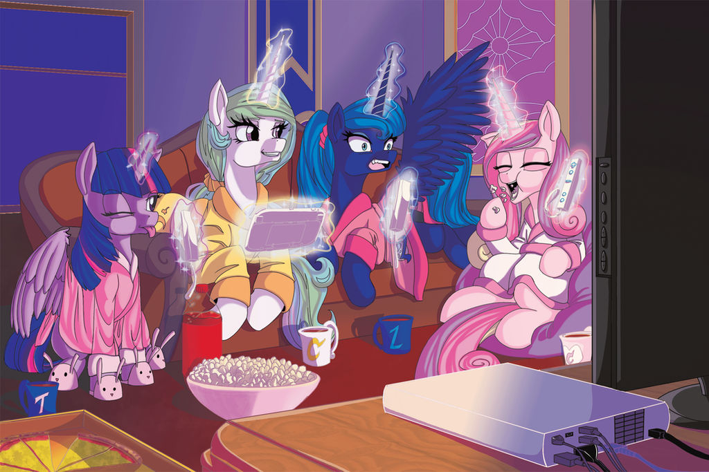 Prin Prin Princess Gaming Night by Princrim on DeviantArt