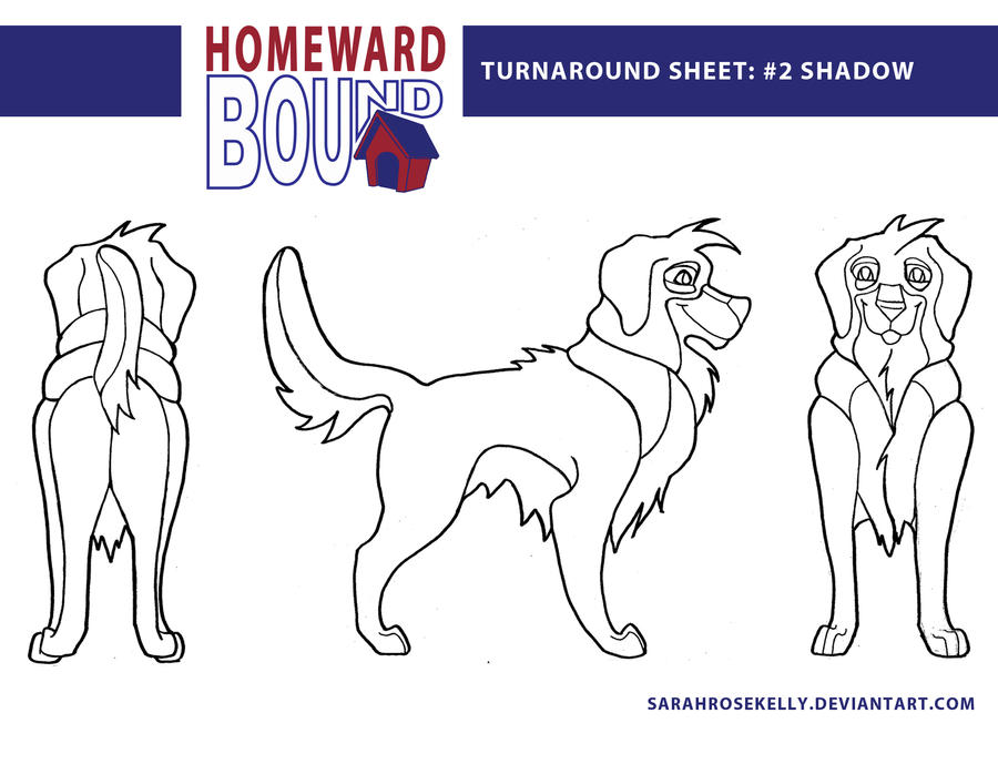 Homeward Bound Shadow Turnaround by SarahRoseKelly on DeviantArt