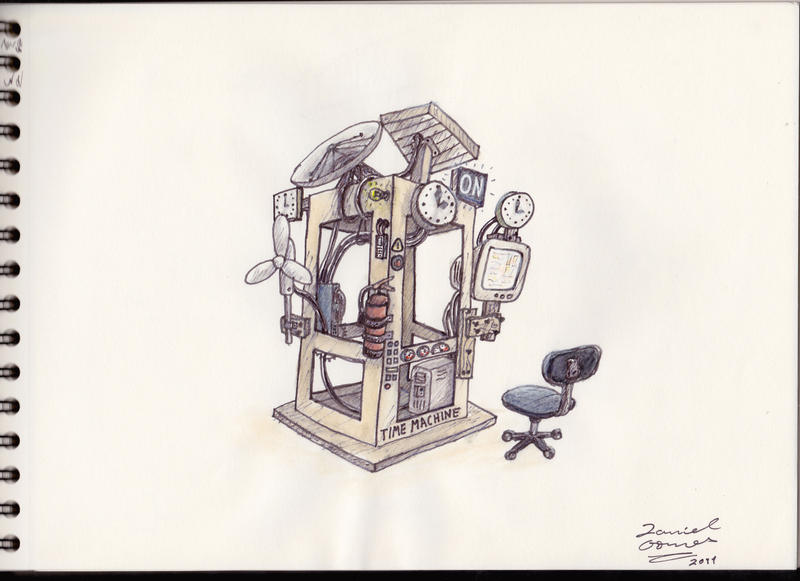 Homemade Time Machine by DanielCoffeeBreaks on DeviantArt