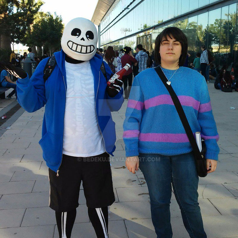 Undertale Cosplay Sans And Frisk By Bedeku On Deviantart Undertale Cosplay Sans And Frisk By Bedeku On Deviantart