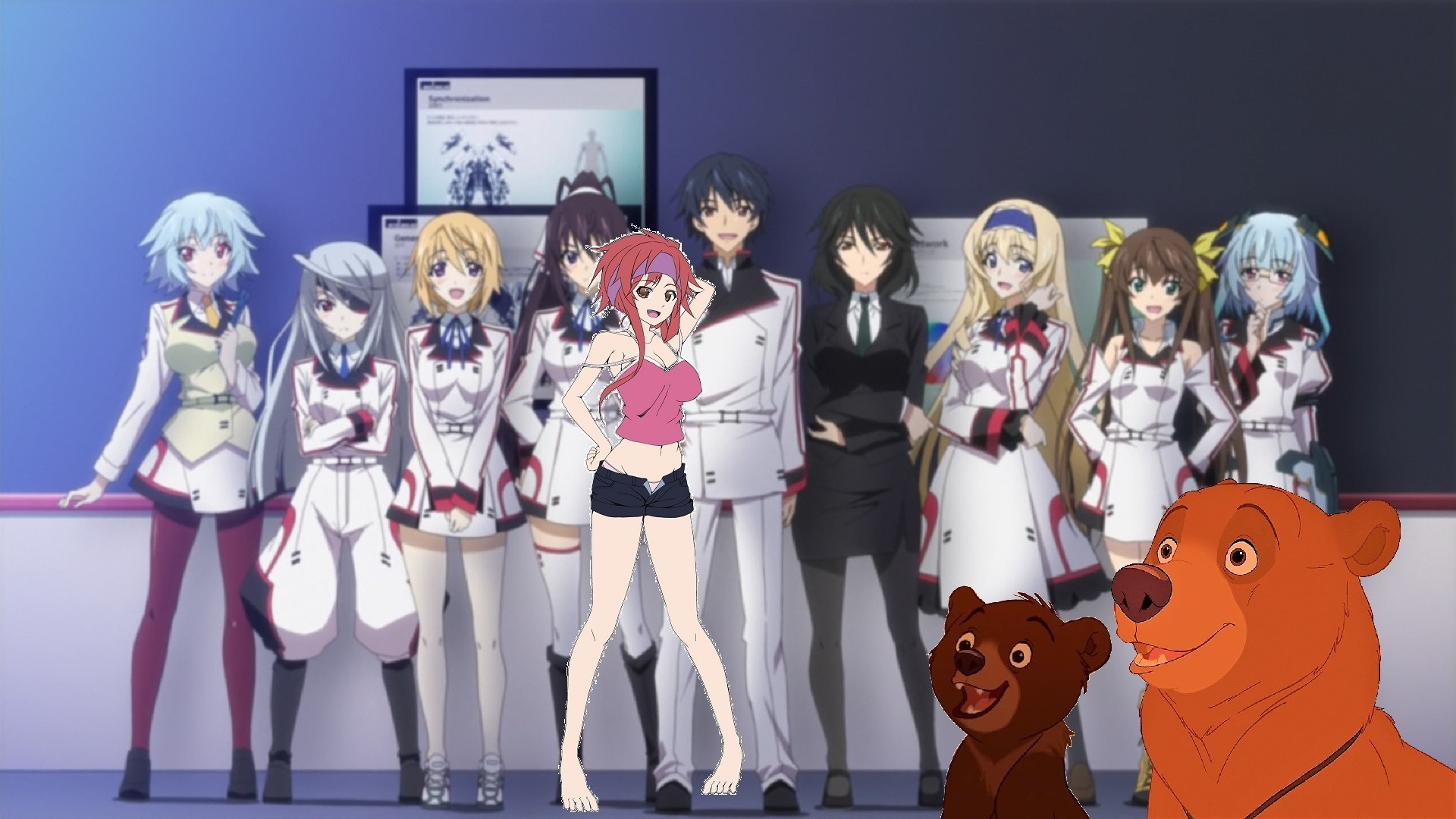 The Grizzly Bear King Group Photo W/Ran Gotanda