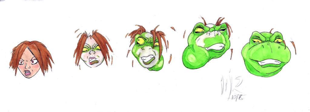 Frog Face Change by MJRworks on DeviantArt