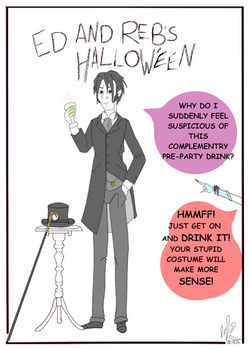 Ed and Reb's Halloween page 1