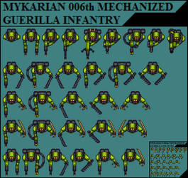 40k Sprites - 6th Mykarian Guerrilla