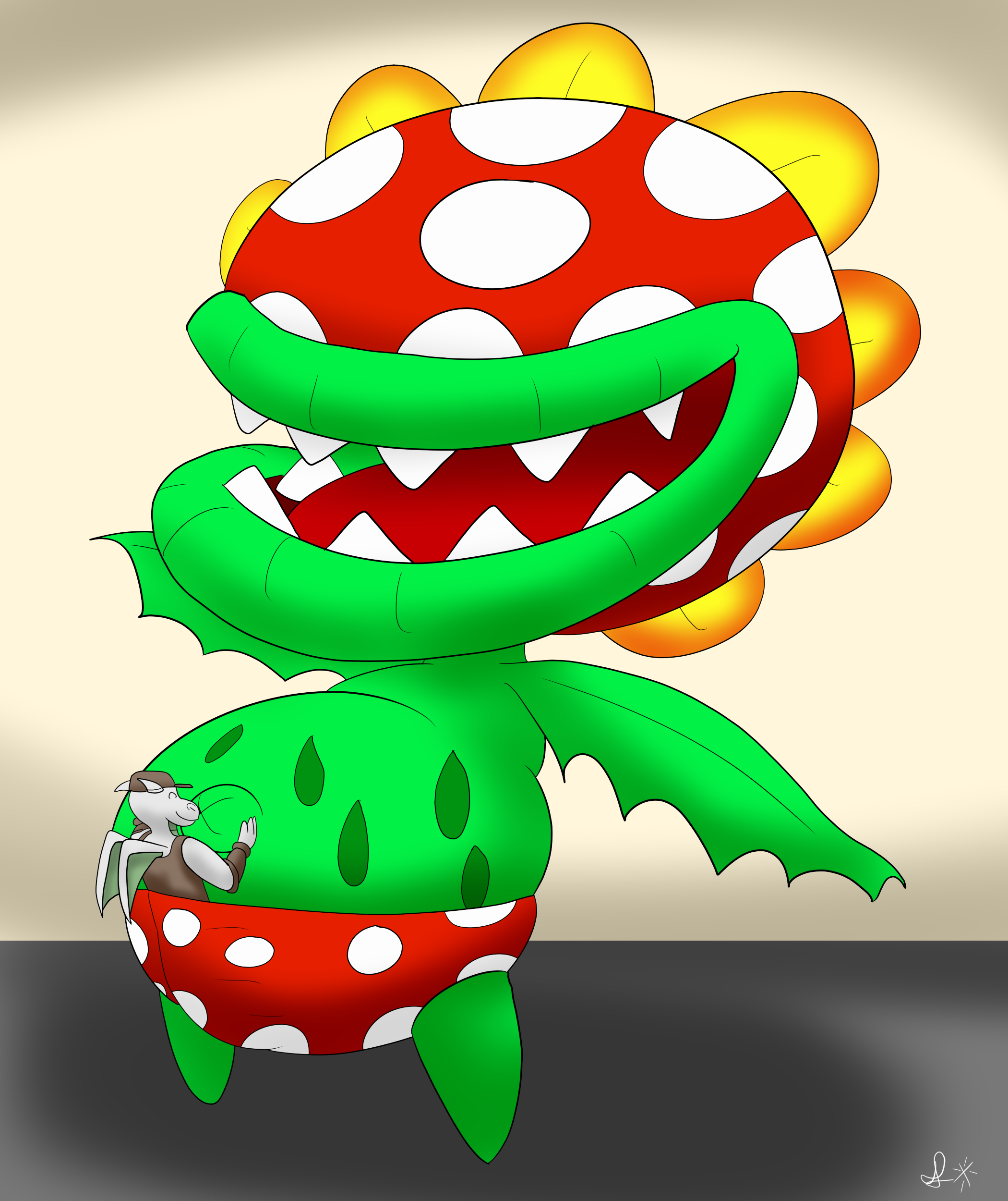 Petey Piranha Plant Pants Ride By HyperDragoonHx On DeviantArt petey-piranha-plant-pants-ride-by-hyperdragoonhx-on-deviantart
