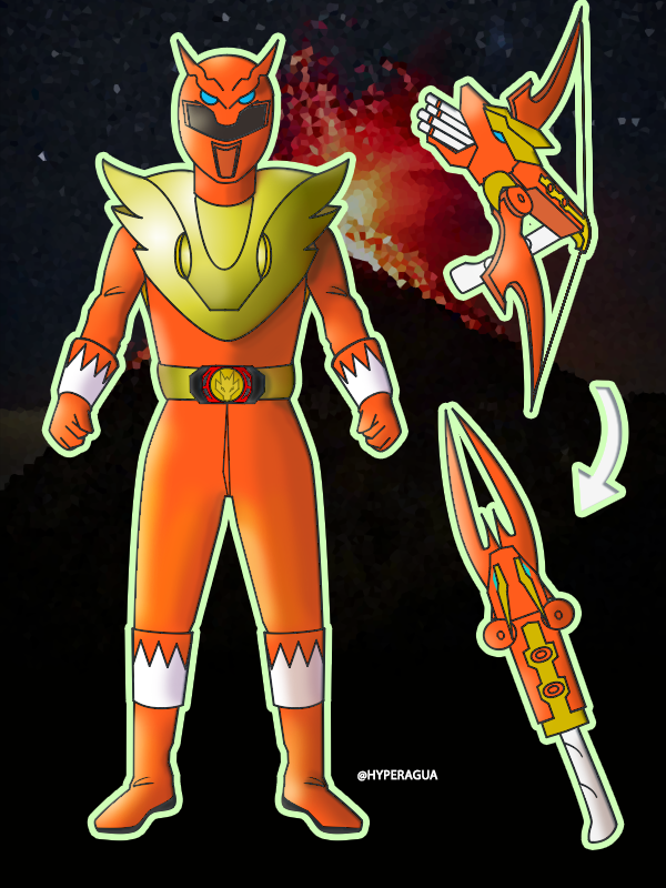 Flame Ranger by HyperDragoonHx on DeviantArt