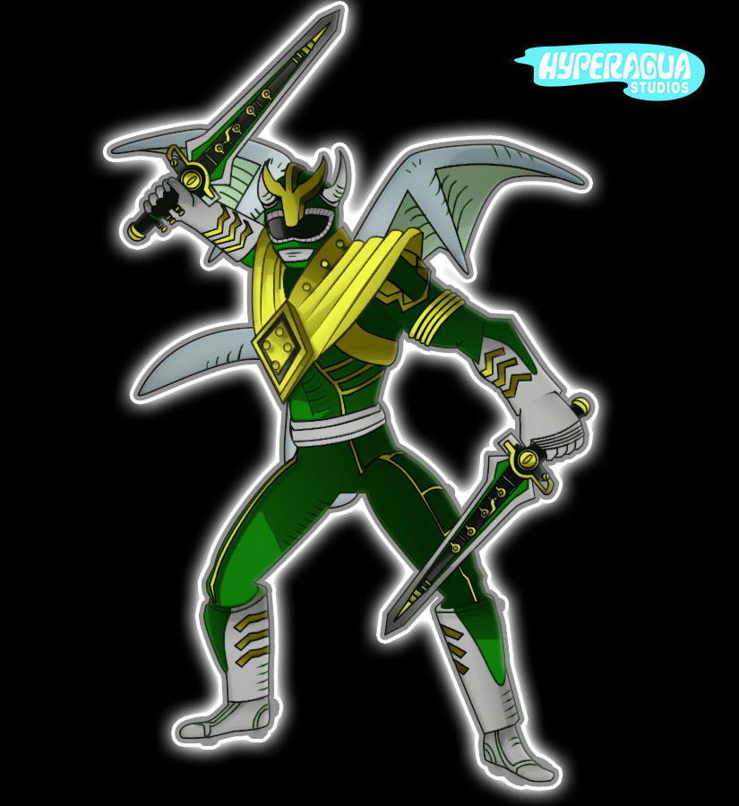 HyperDragoonHx Green Ranger V2 by HyperDragoonHx on DeviantArt