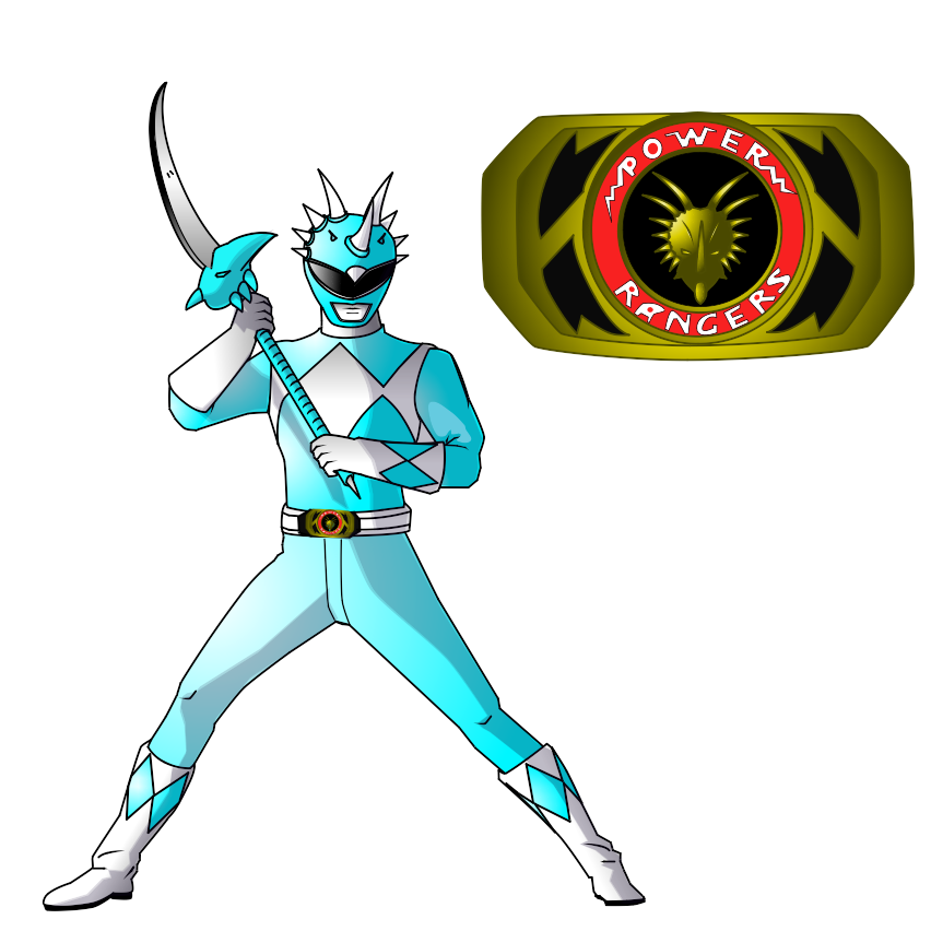 Cyan Ranger by HyperDragoonHx on DeviantArt