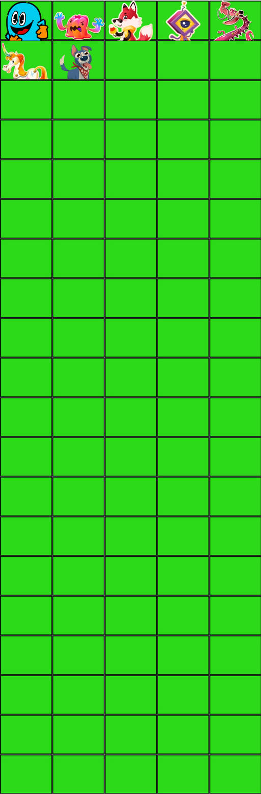 The Ultimate Crossover Character Roster Rare by PecolaFanBlaster on ...