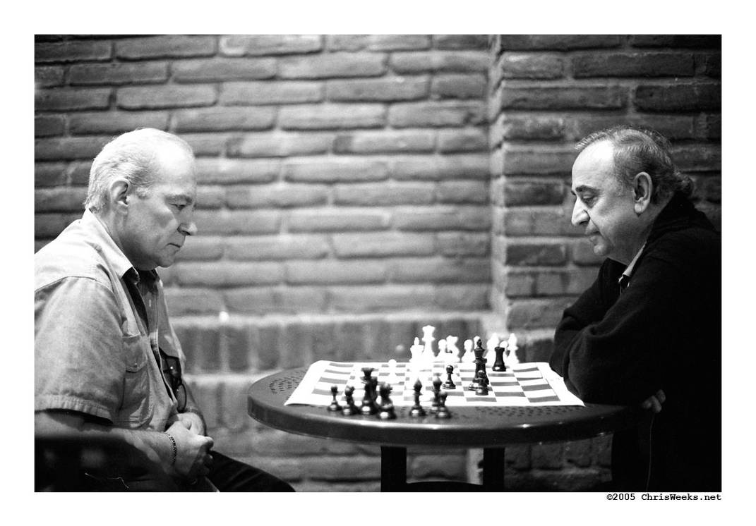 we play chess at starbucks... by cweeks