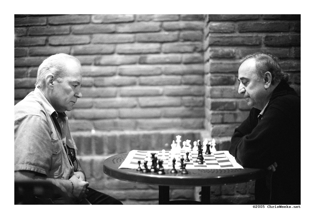 we play chess at starbucks... by cweeks