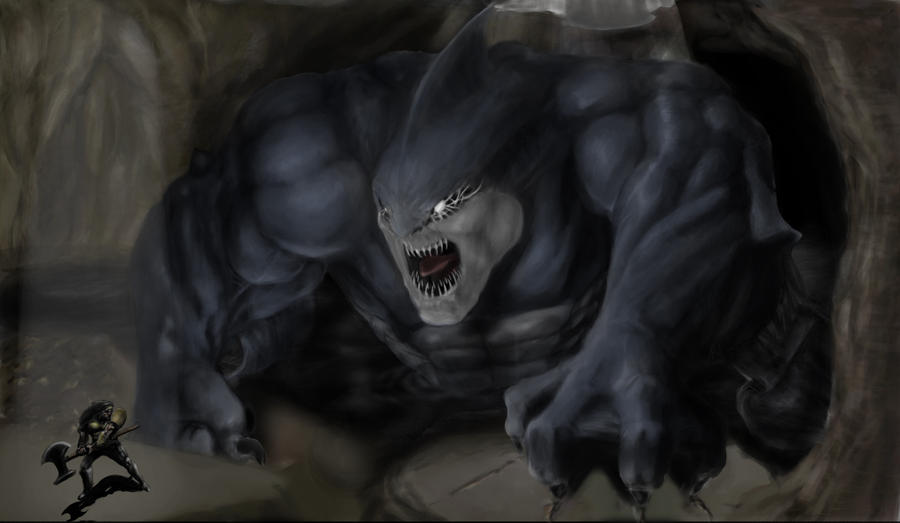 Graaha the water colossus by falkyno on DeviantArt