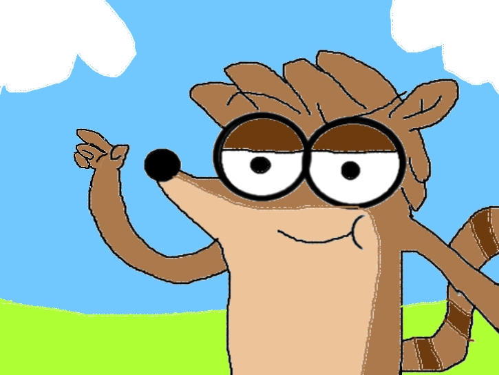 Rigby by mlp-vs-capcom on DeviantArt
