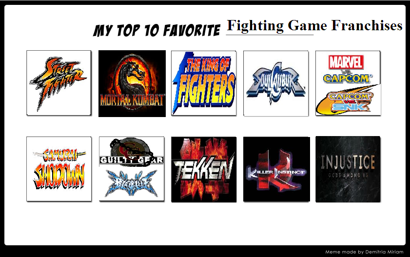 What franchises need a fighting game?