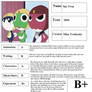 Sgt. Frog Report Card