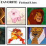 Top Ten Favorite Fictional Lions
