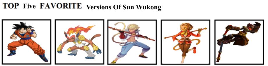 Top 5 Favorite Versions Of Sun Wukong By Mlp Vs Capcom On Deviantart Top 5 Favorite Versions Of Sun Wukong By Mlp Vs Capcom On Deviantart