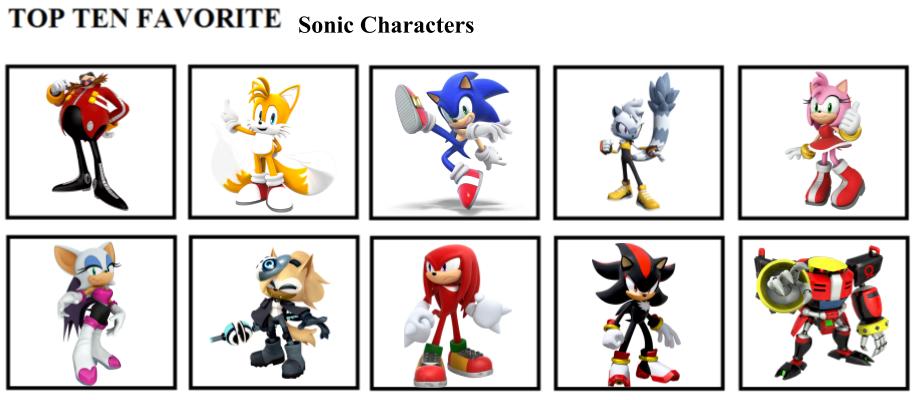 10 Best Sonic Characters Who Never Appeared In The Games